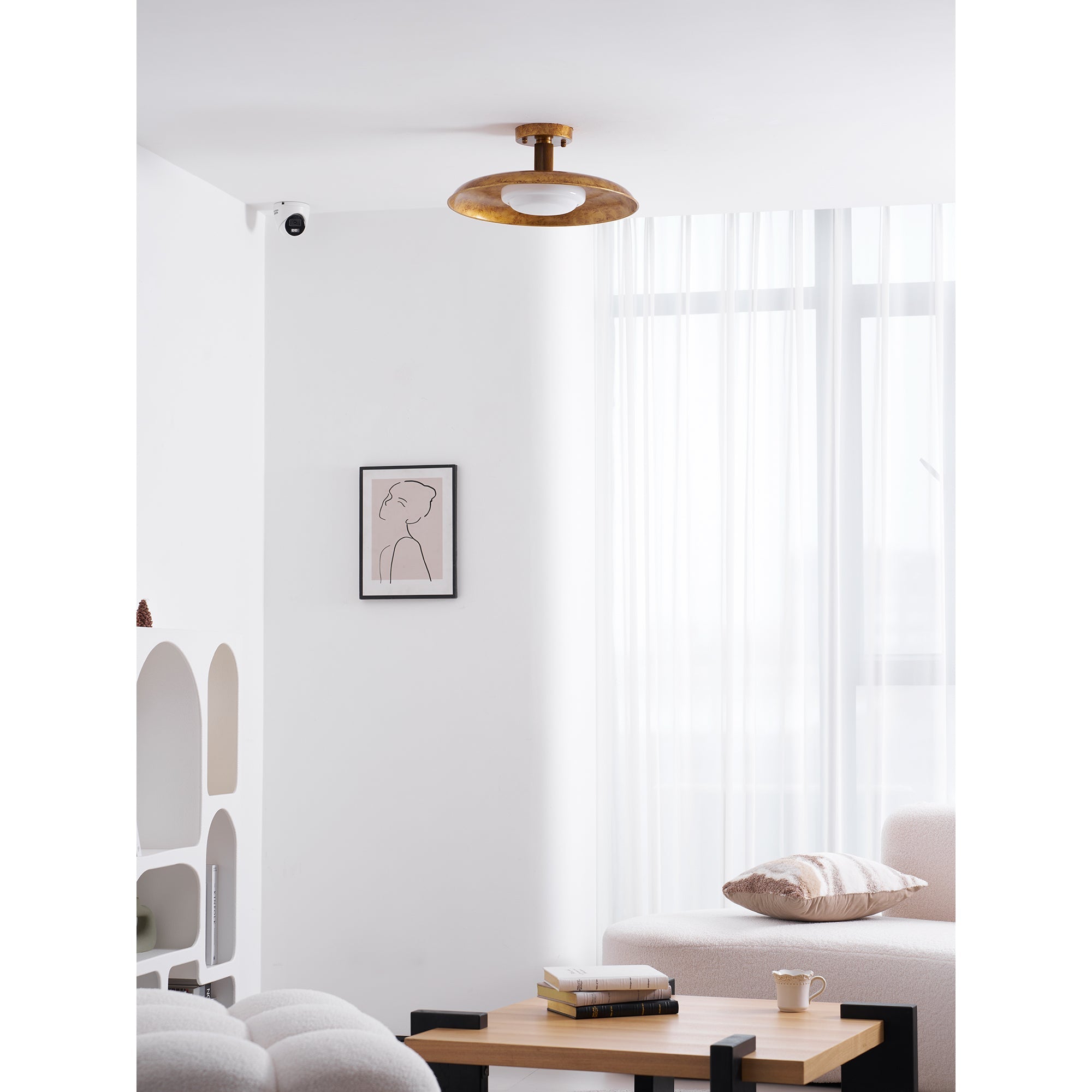 Lumeley Round Ceiling Light