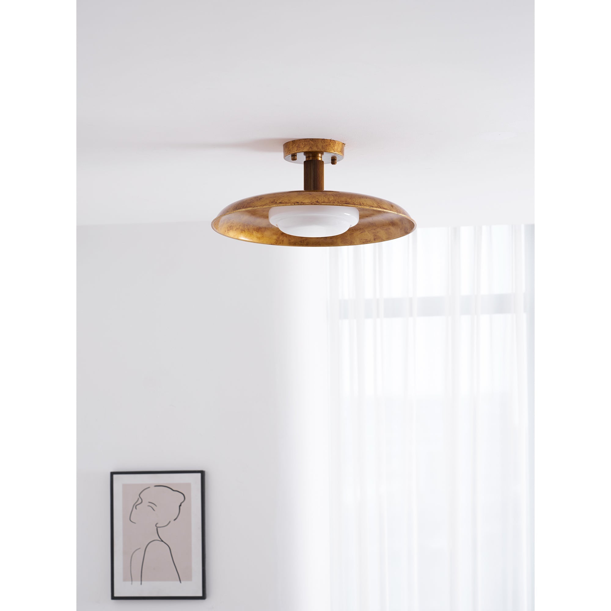 Lumeley Round Ceiling Light