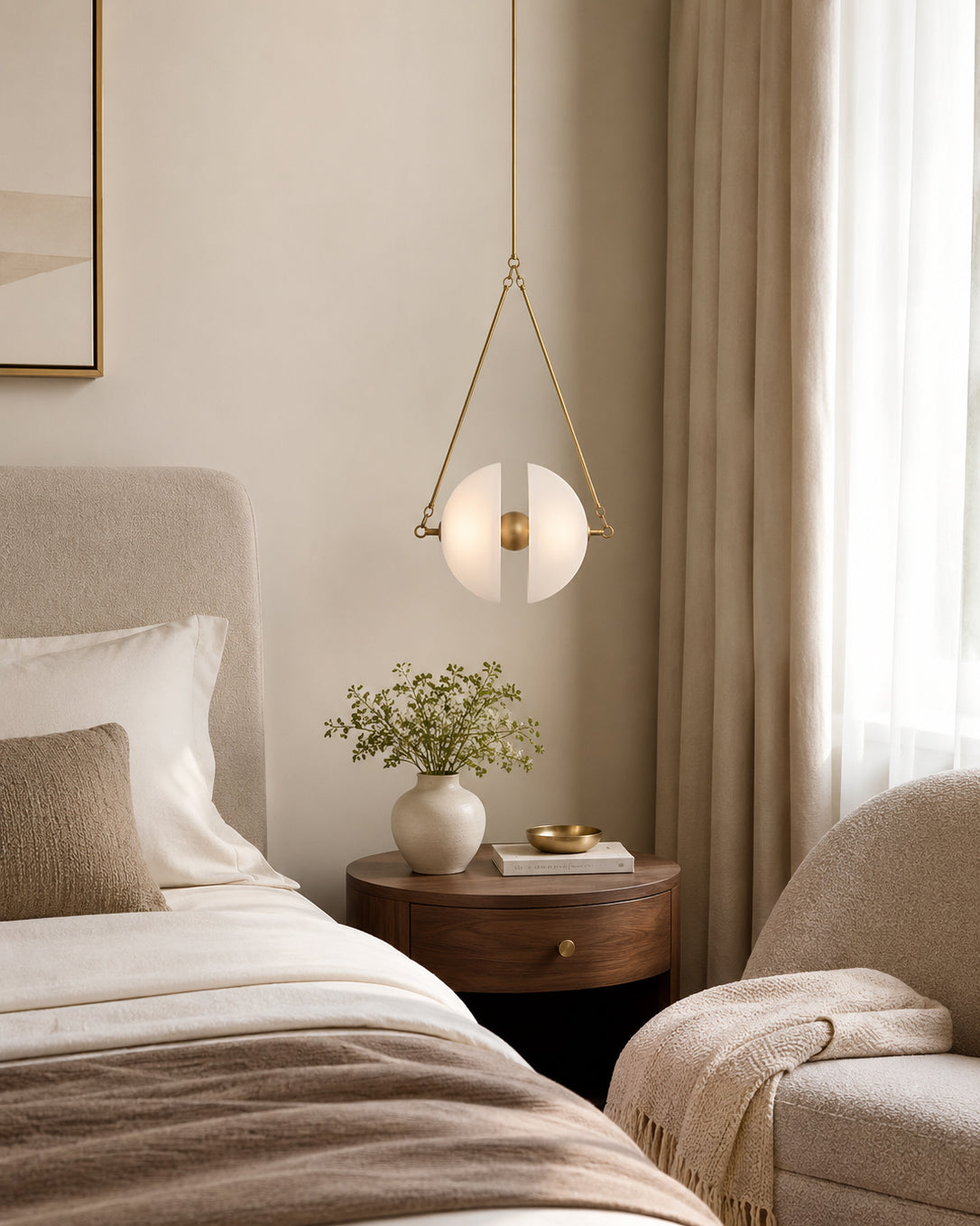 Fenlicove Sculptural Pendant Light