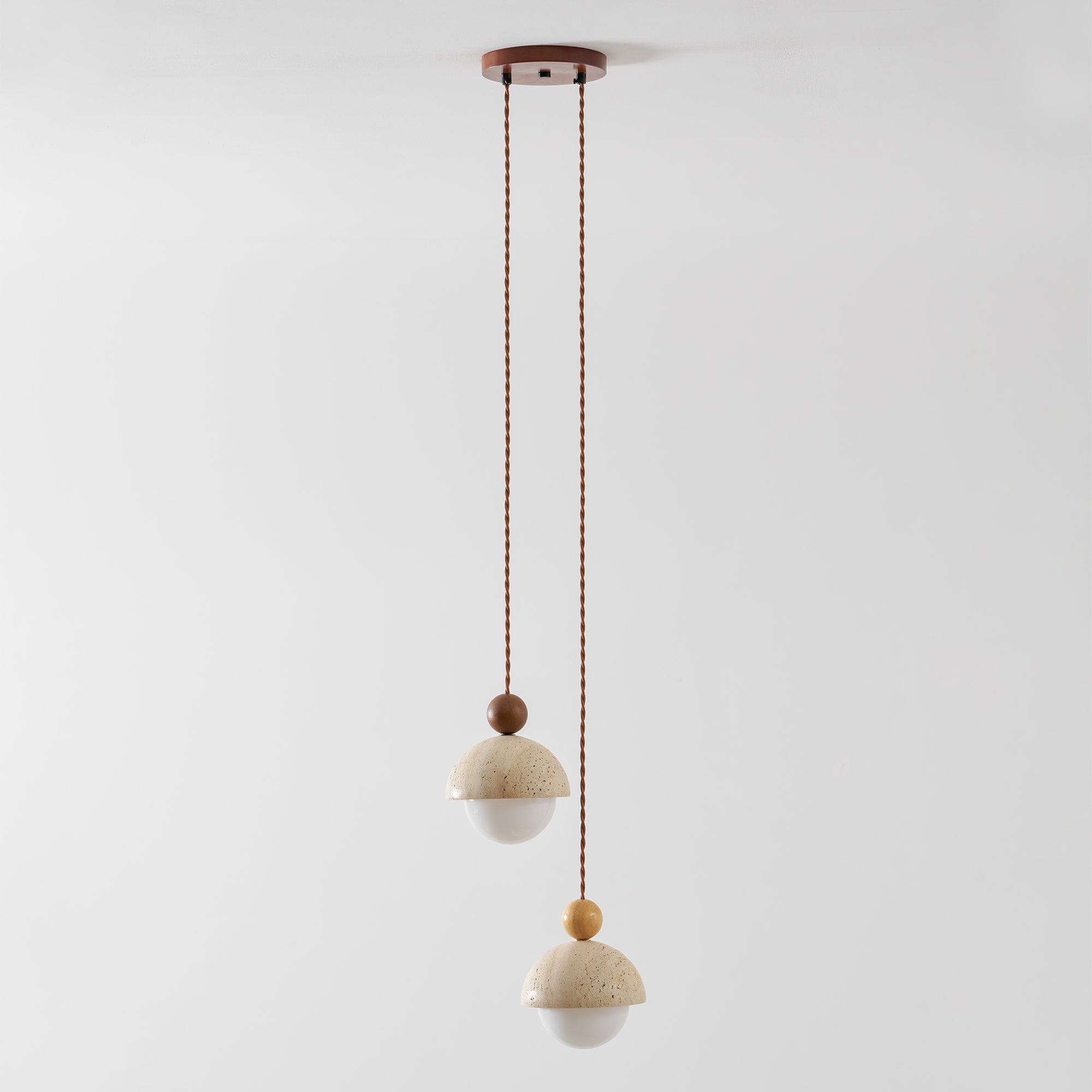 Nordale Travertine Pendant Light