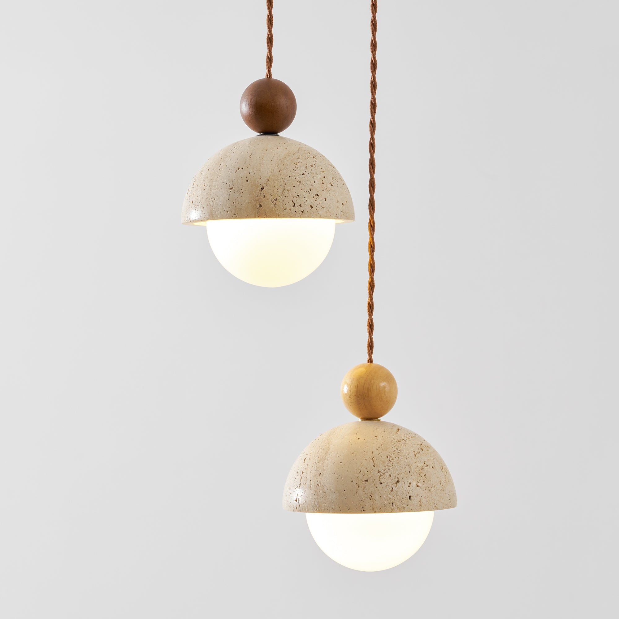 Nordale Travertine Pendant Light