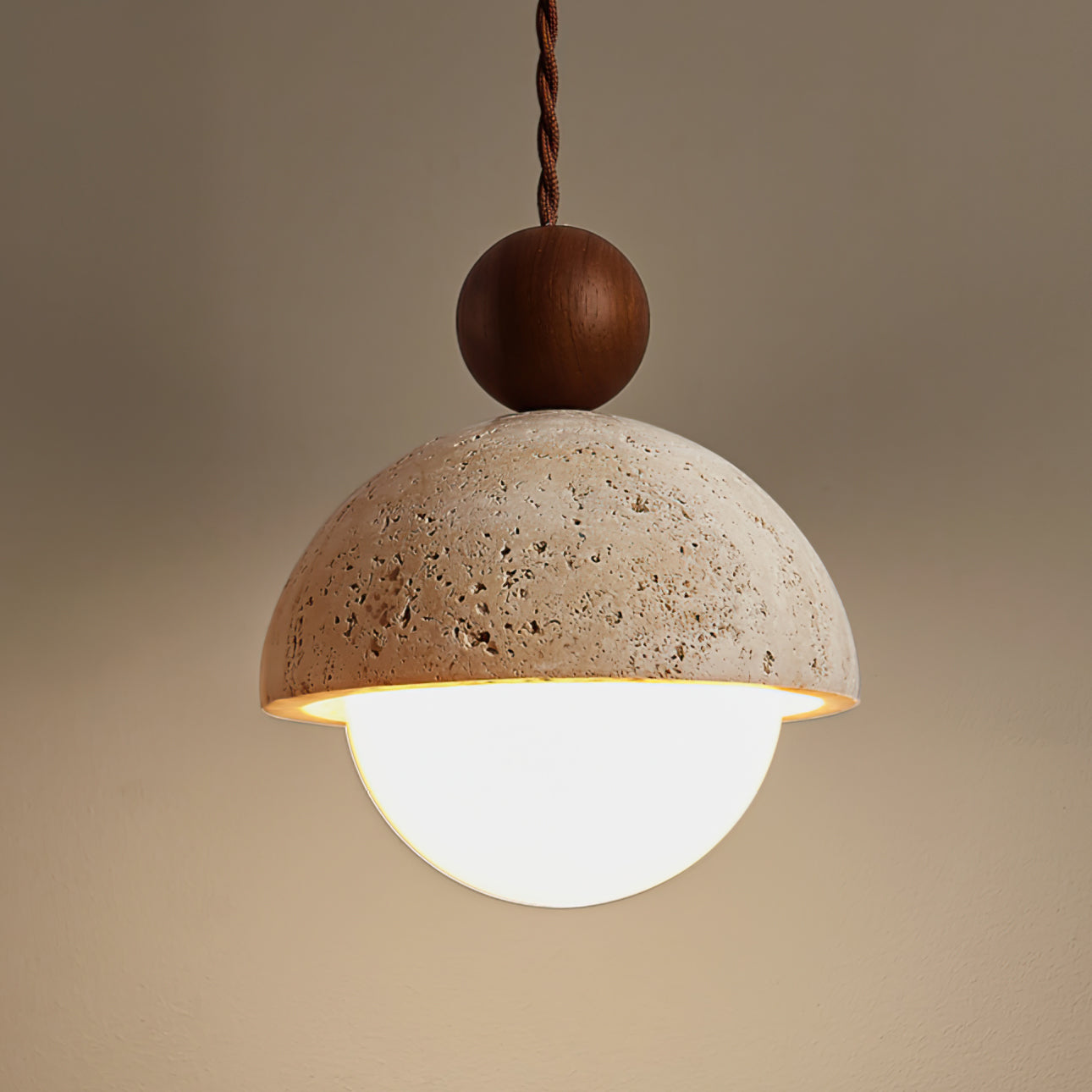 Nordale Travertine Pendant Light