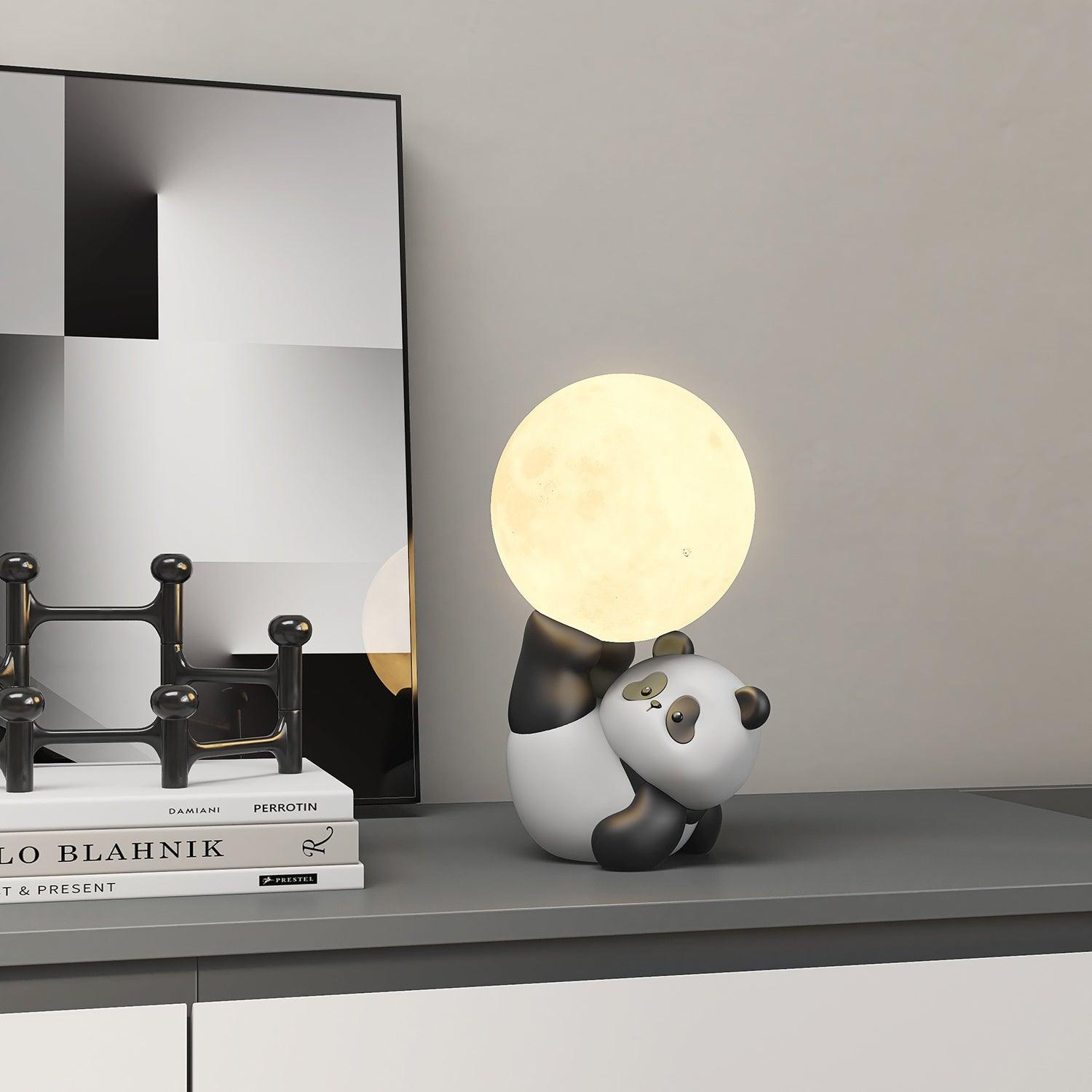 Corvien Panda Table Lamp