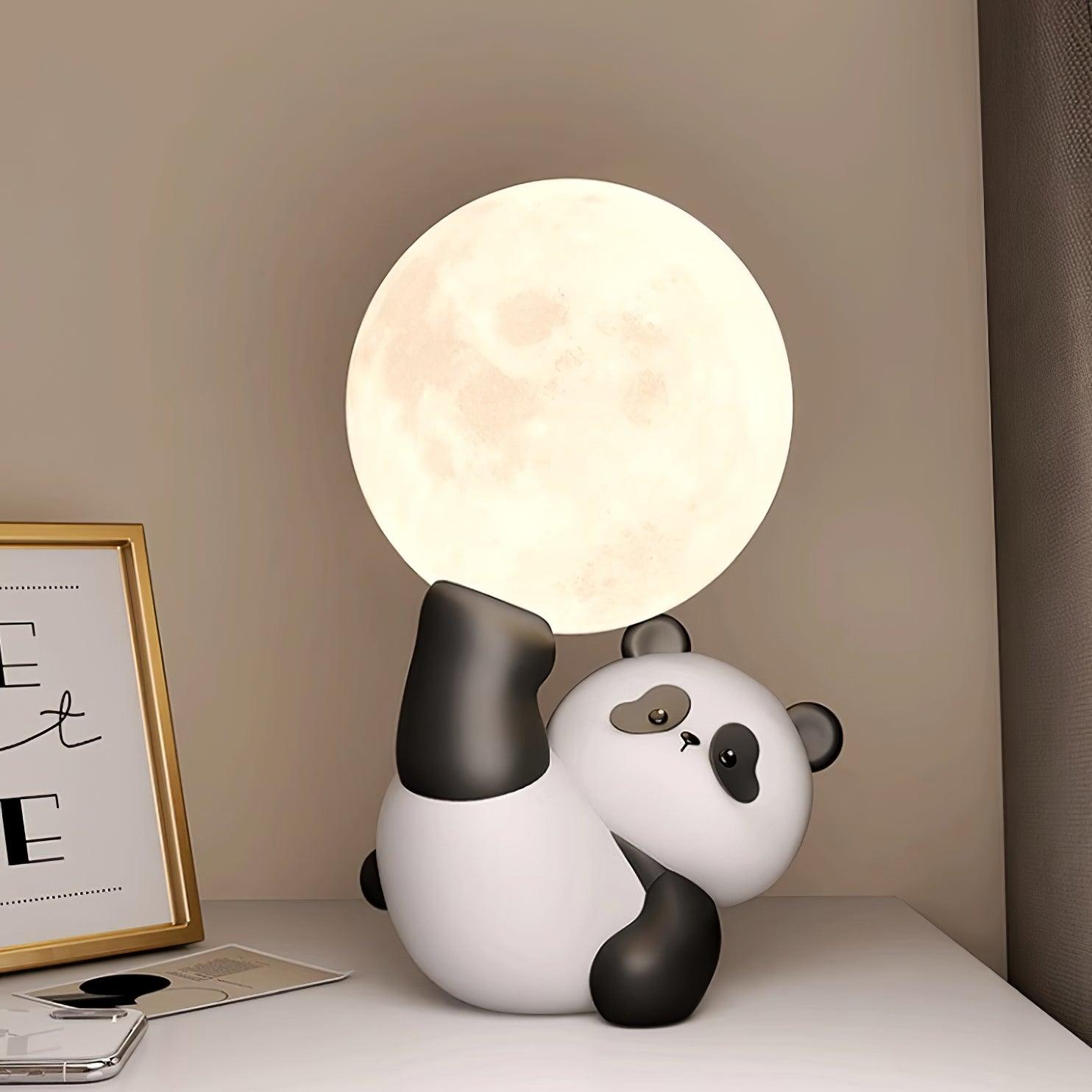 Corvien Panda Table Lamp