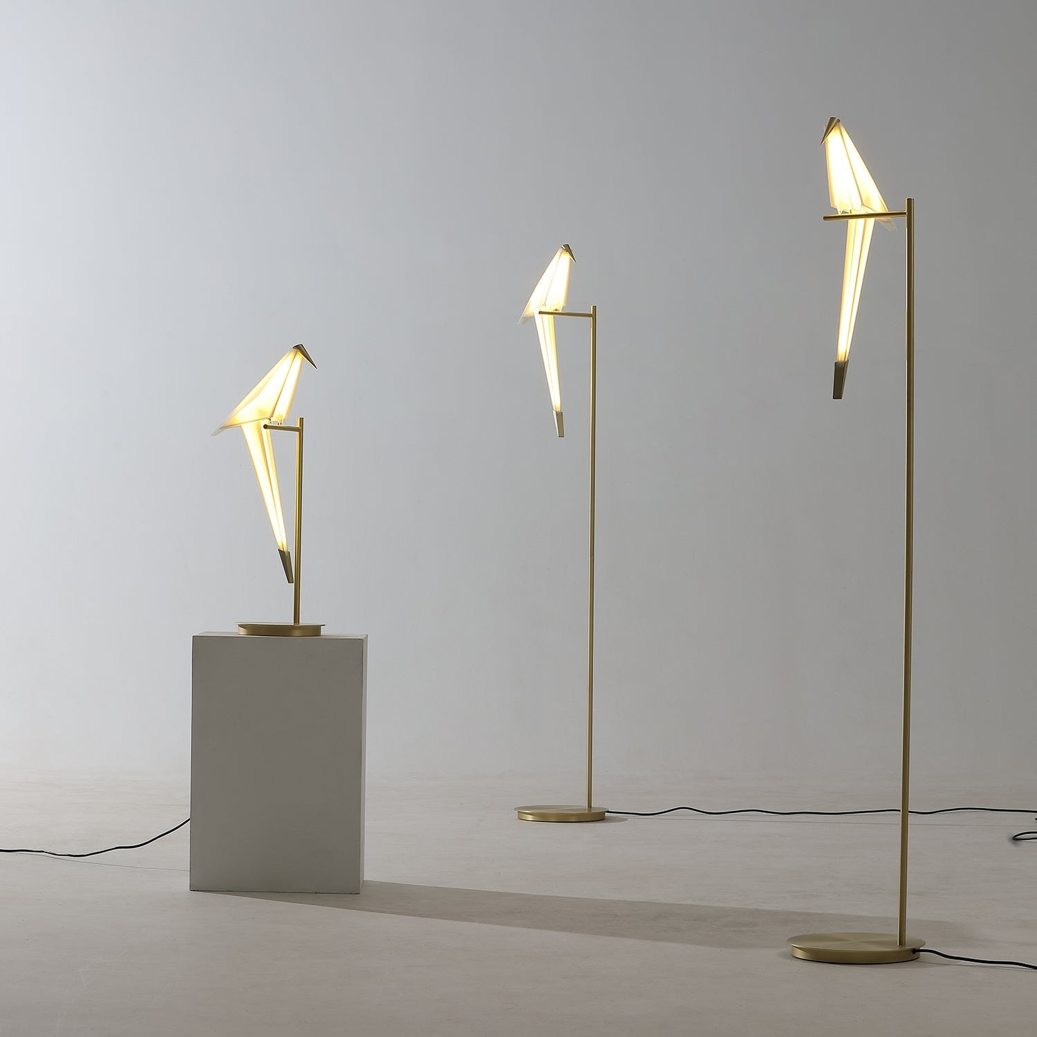 Feo Paper Origami Crane Floor Lamp