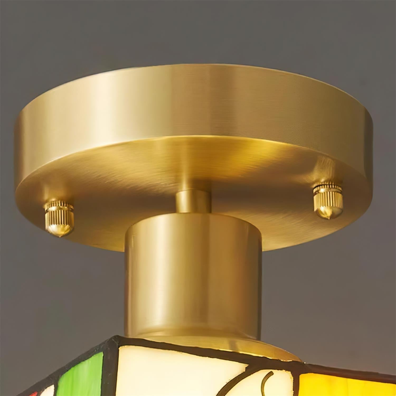 Dovesa Tiffany Ceiling Light