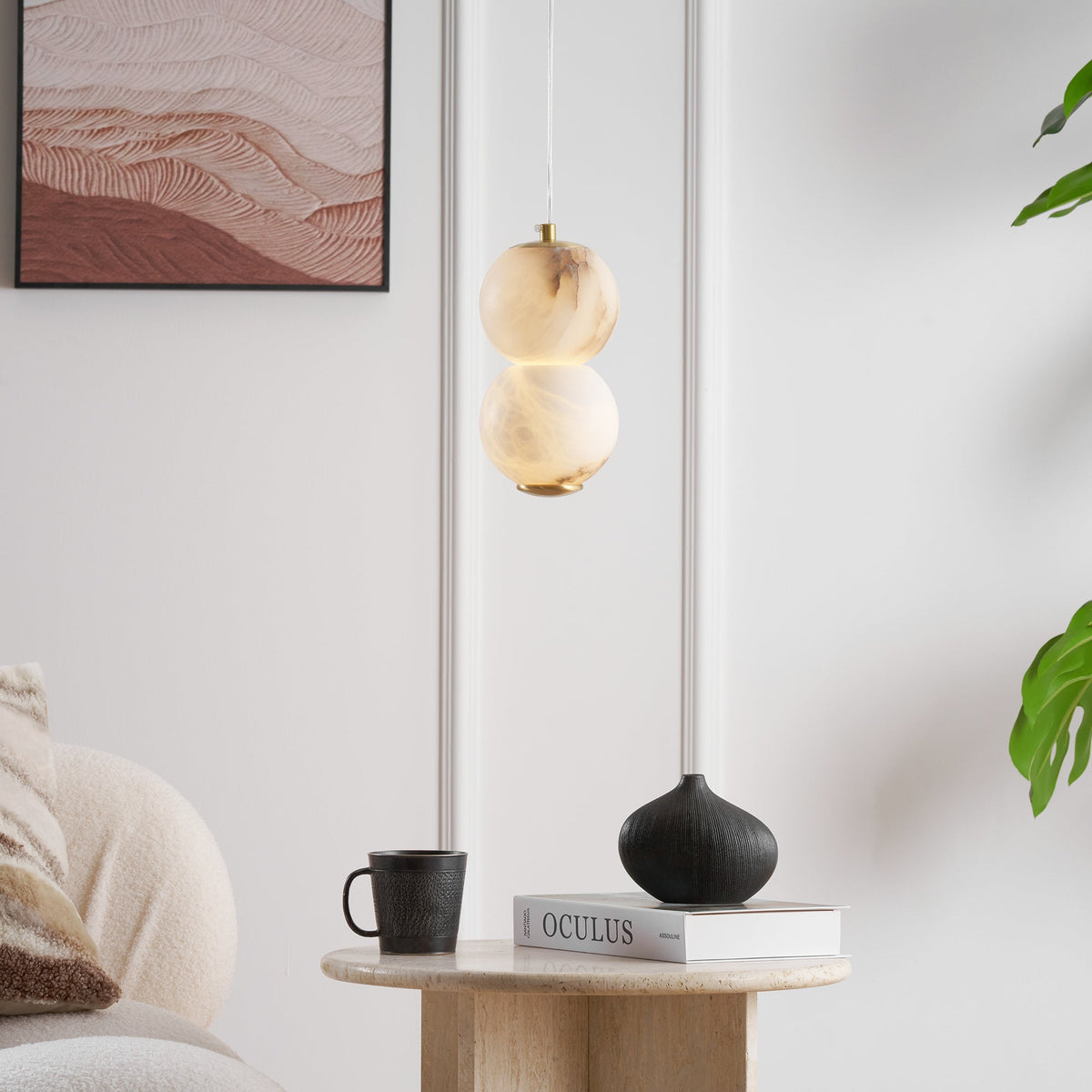 Zorvaan Globe Pendant Light