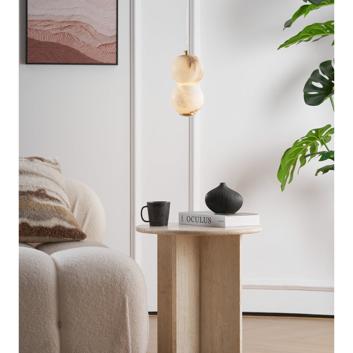 Zorvaan Globe Pendant Light