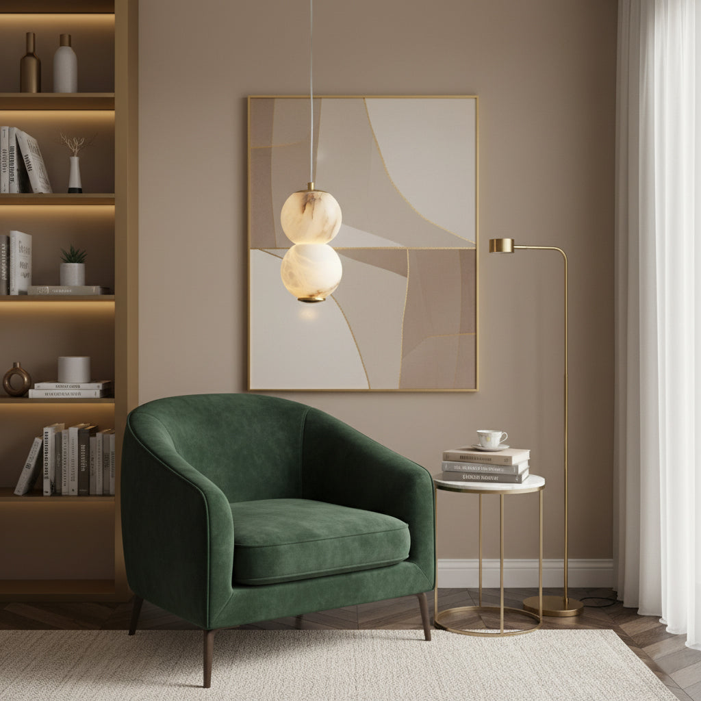 Zorvaan Globe Pendant Light