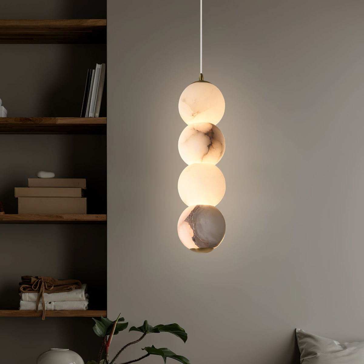Zorvaan Globe Pendant Light