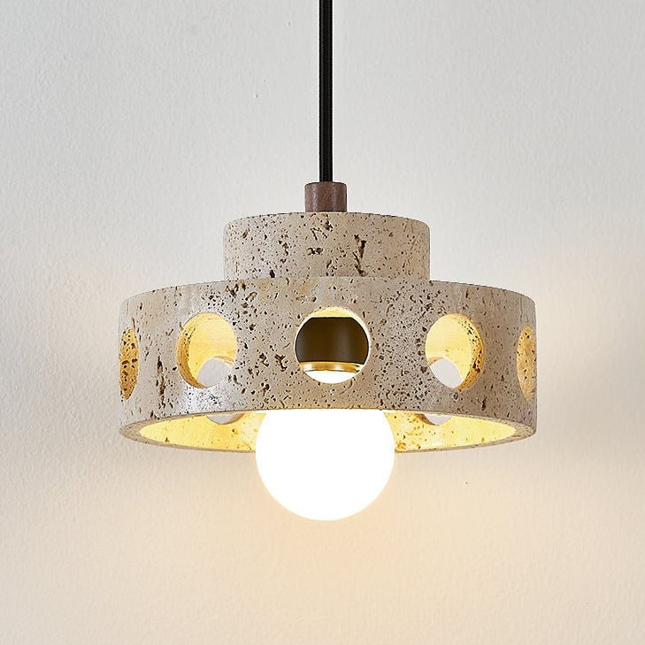 Forene Travertine Pendant Light