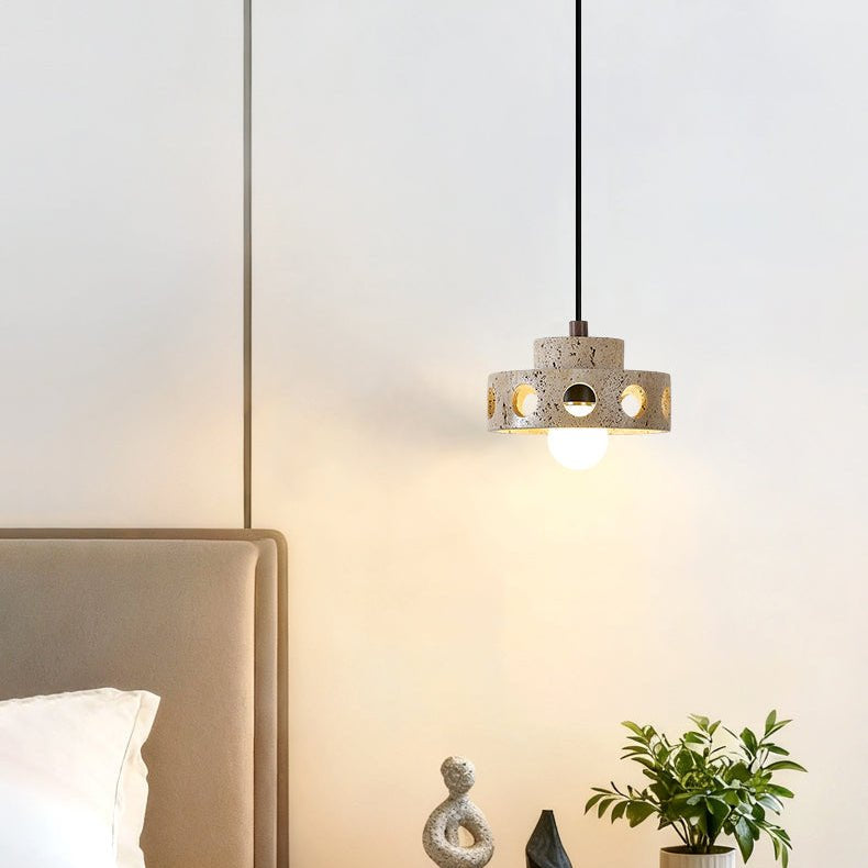 Forene Travertine Pendant Light
