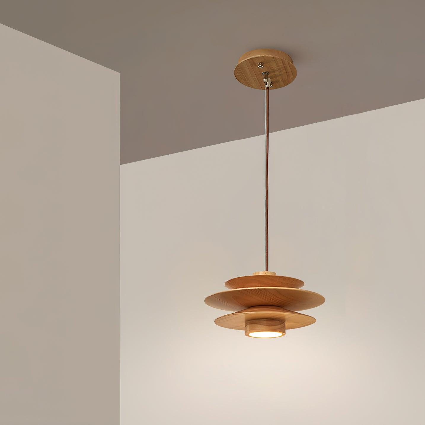Zarini Wooden Pendant Light