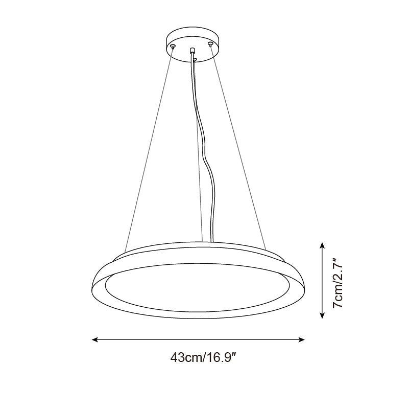 Depiara Natural Stone Pendant Light