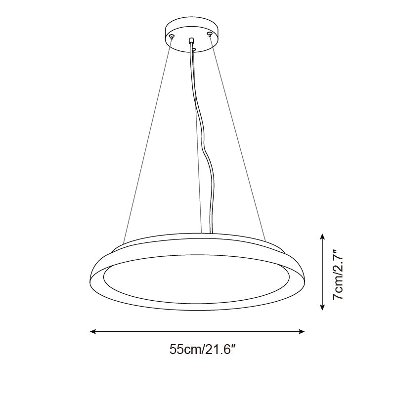 Depiara Natural Stone Pendant Light