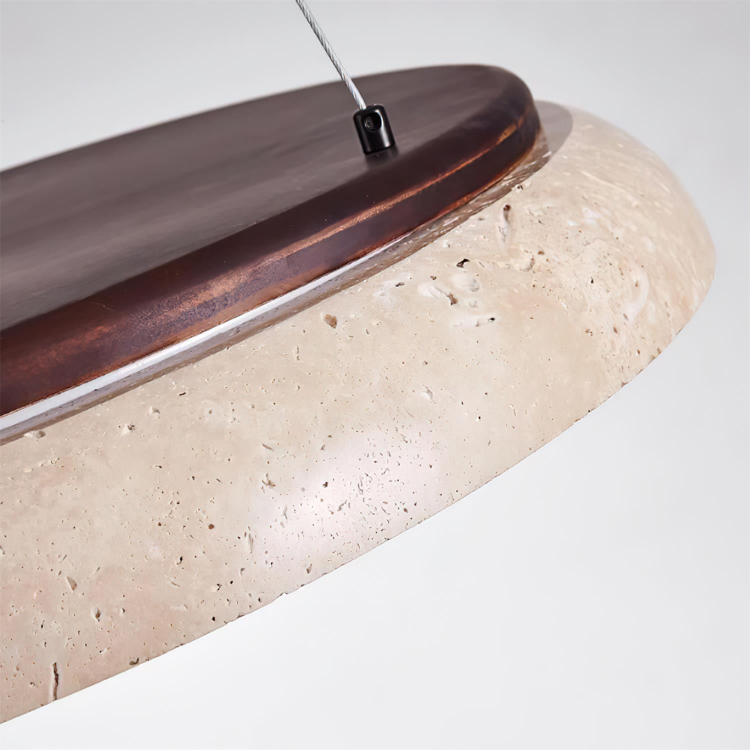 Depiara Natural Stone Pendant Light