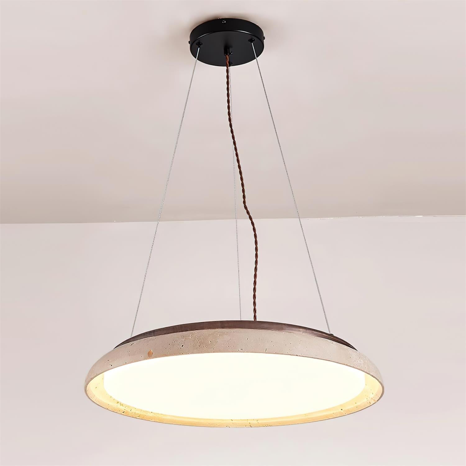 Depiara Natural Stone Pendant Light