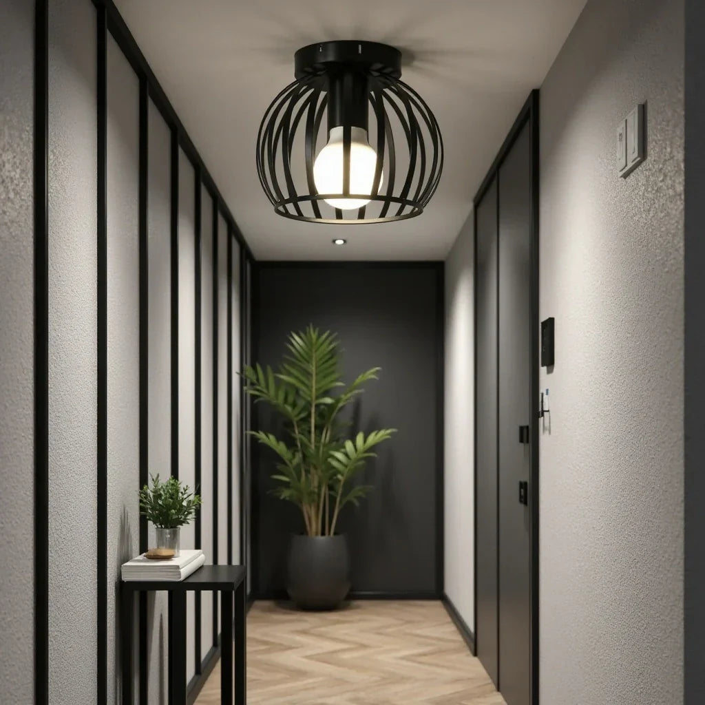 Cascan Industrial Ceiling Light