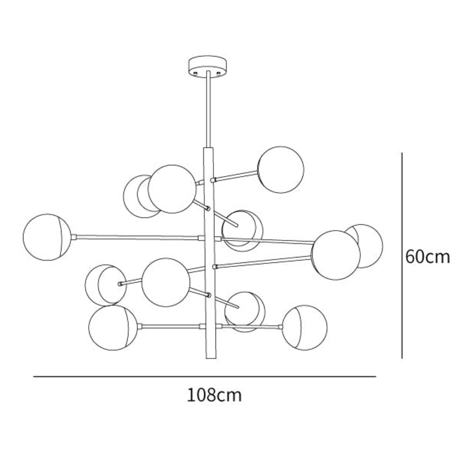 Waventy Ceiling Light