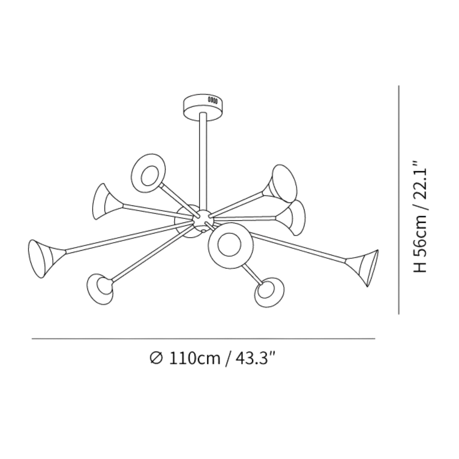 Treison Ceiling Light