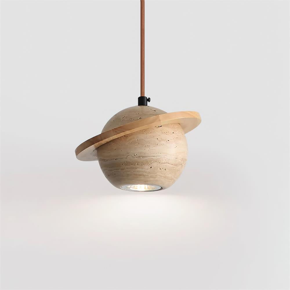 Pelzo Travertine Pendant Light