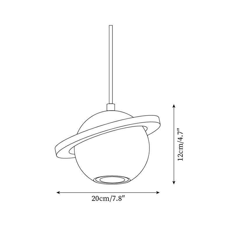 Pelzo Travertine Pendant Light