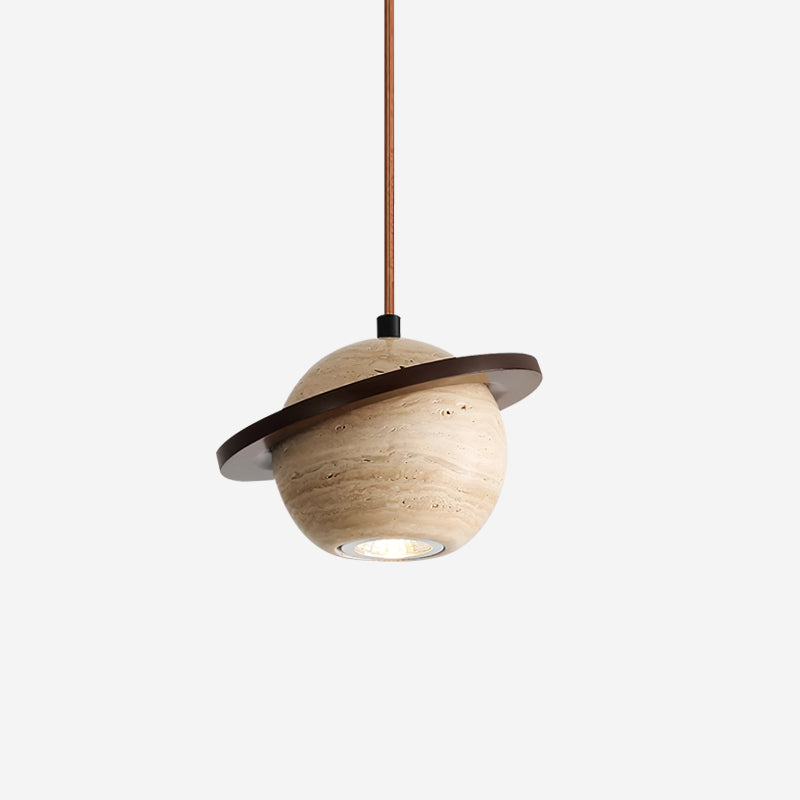 Pelzo Travertine Pendant Light