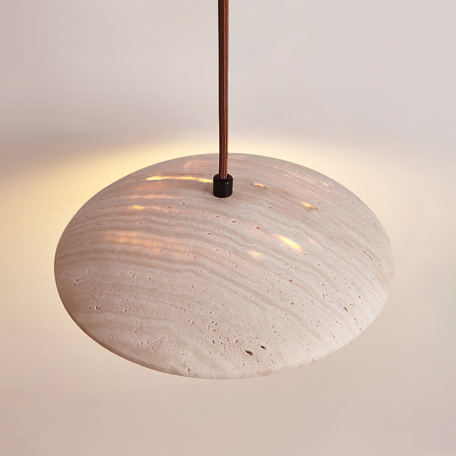 Poston Travertine Pendant Light
