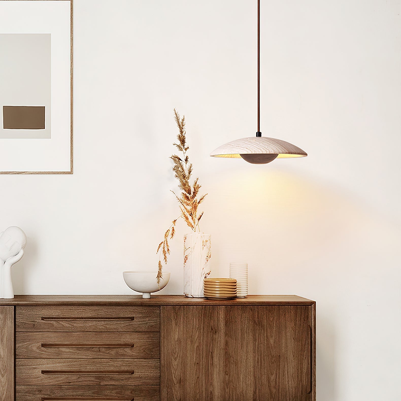 Poston Travertine Pendant Light