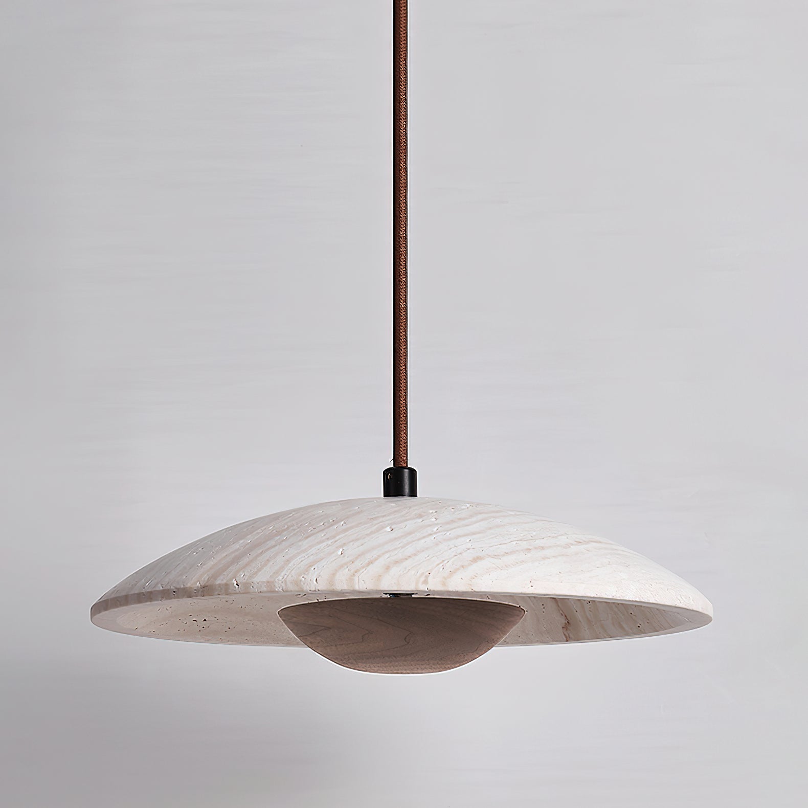 Poston Travertine Pendant Light