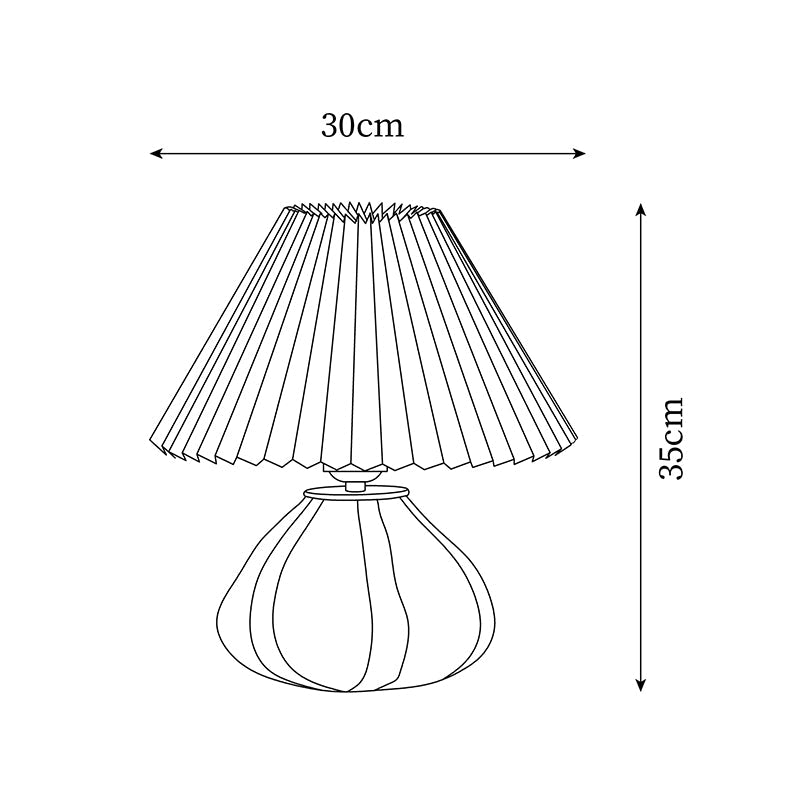 Yarmerei Pleated Table Lamp