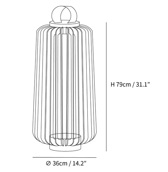 Caleno Outdoor Table Lamp