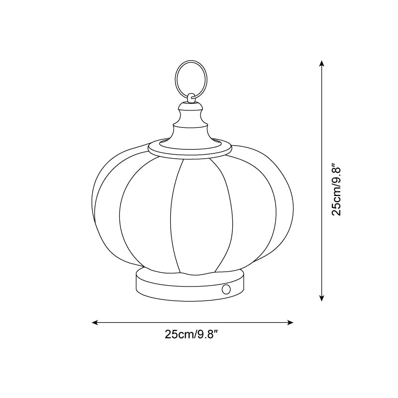 Pumpkin Table Lamp