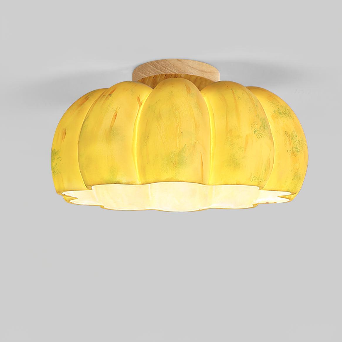 Pompus Pumpkin Ceiling Light