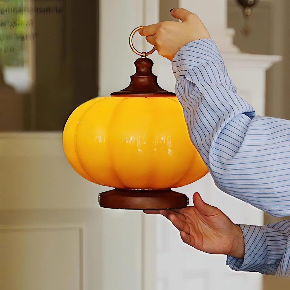 Pumpkin Table Lamp