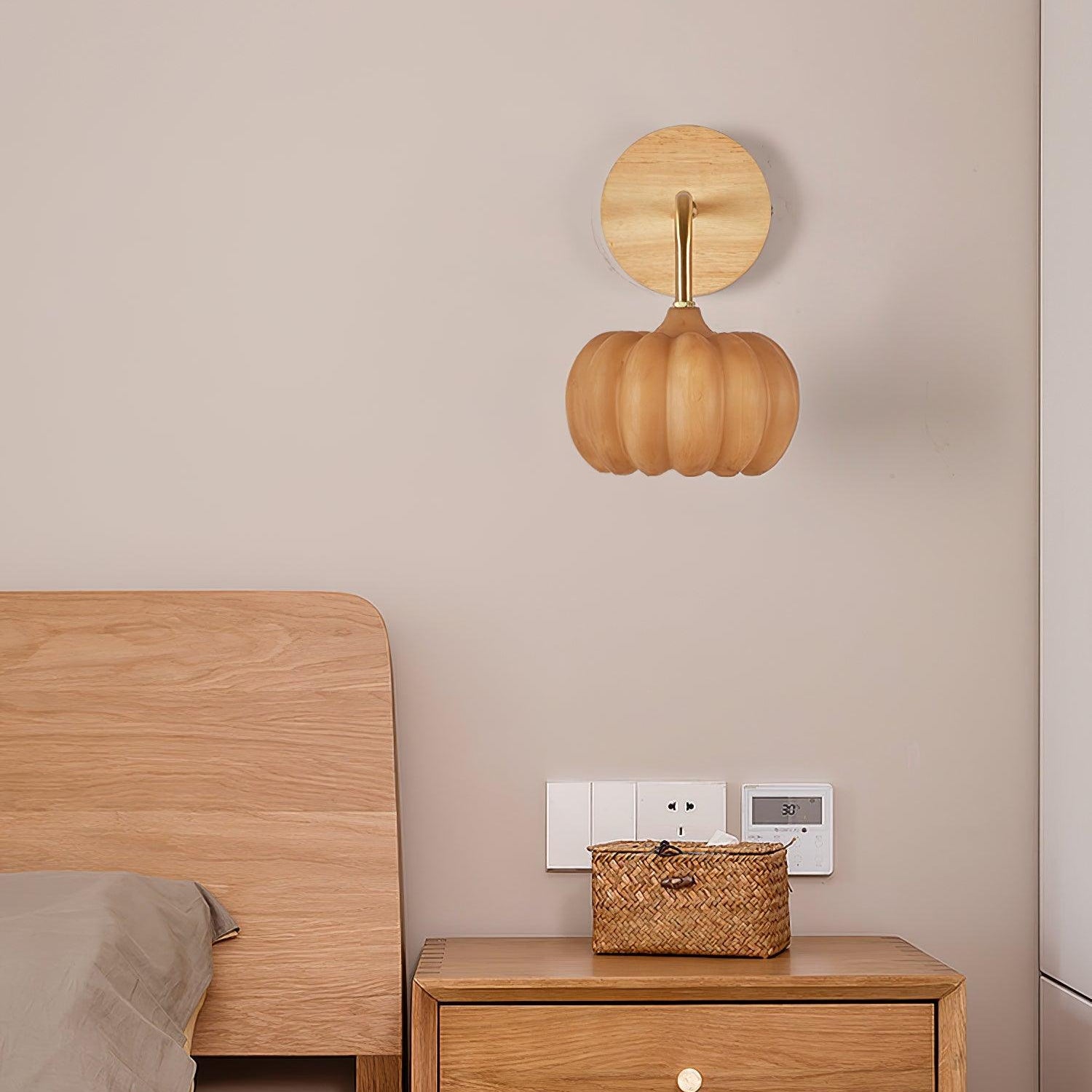 Pompus Pumpkin Wall Light