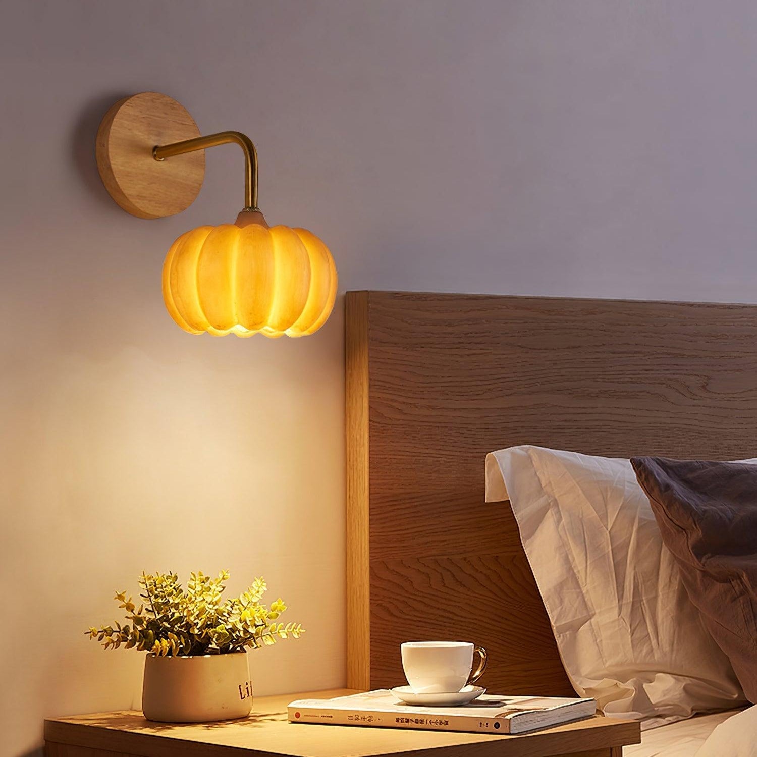 Pompus Pumpkin Wall Light