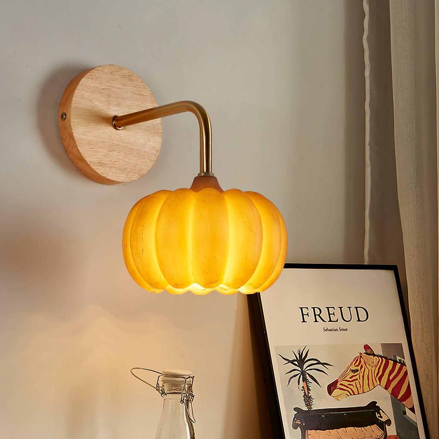 Pompus Pumpkin Wall Light