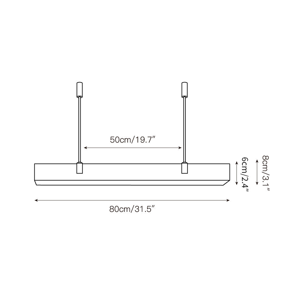 Lindaleal Linear Pendant Light