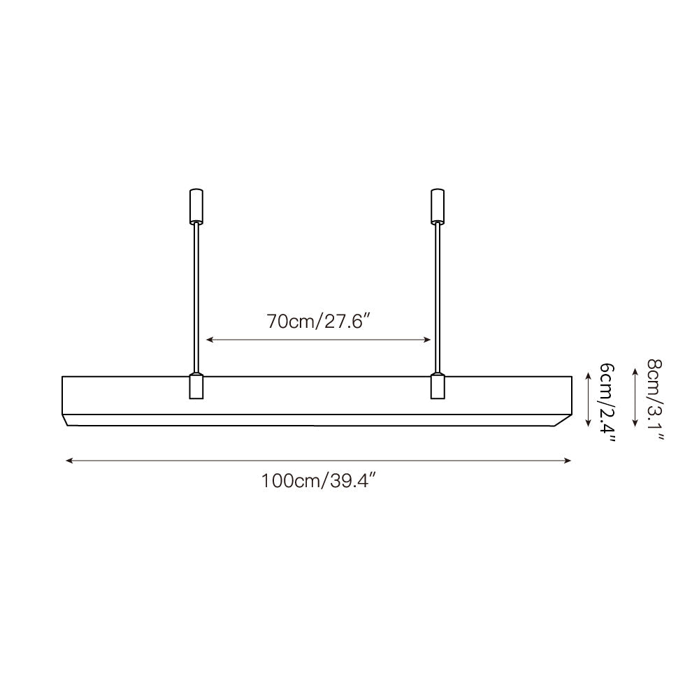 Lindaleal Linear Pendant Light