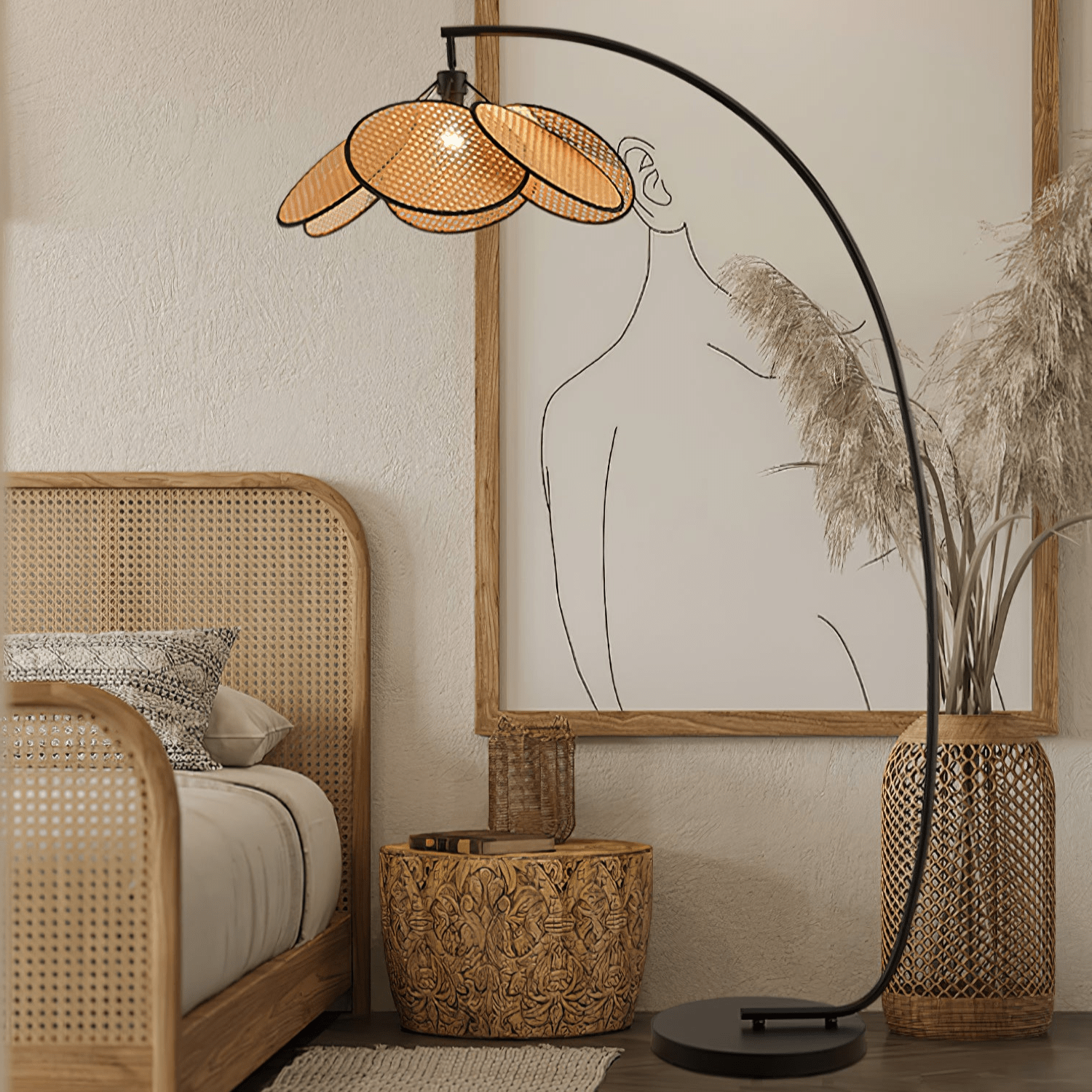 Melzo Flower Floor Lamp
