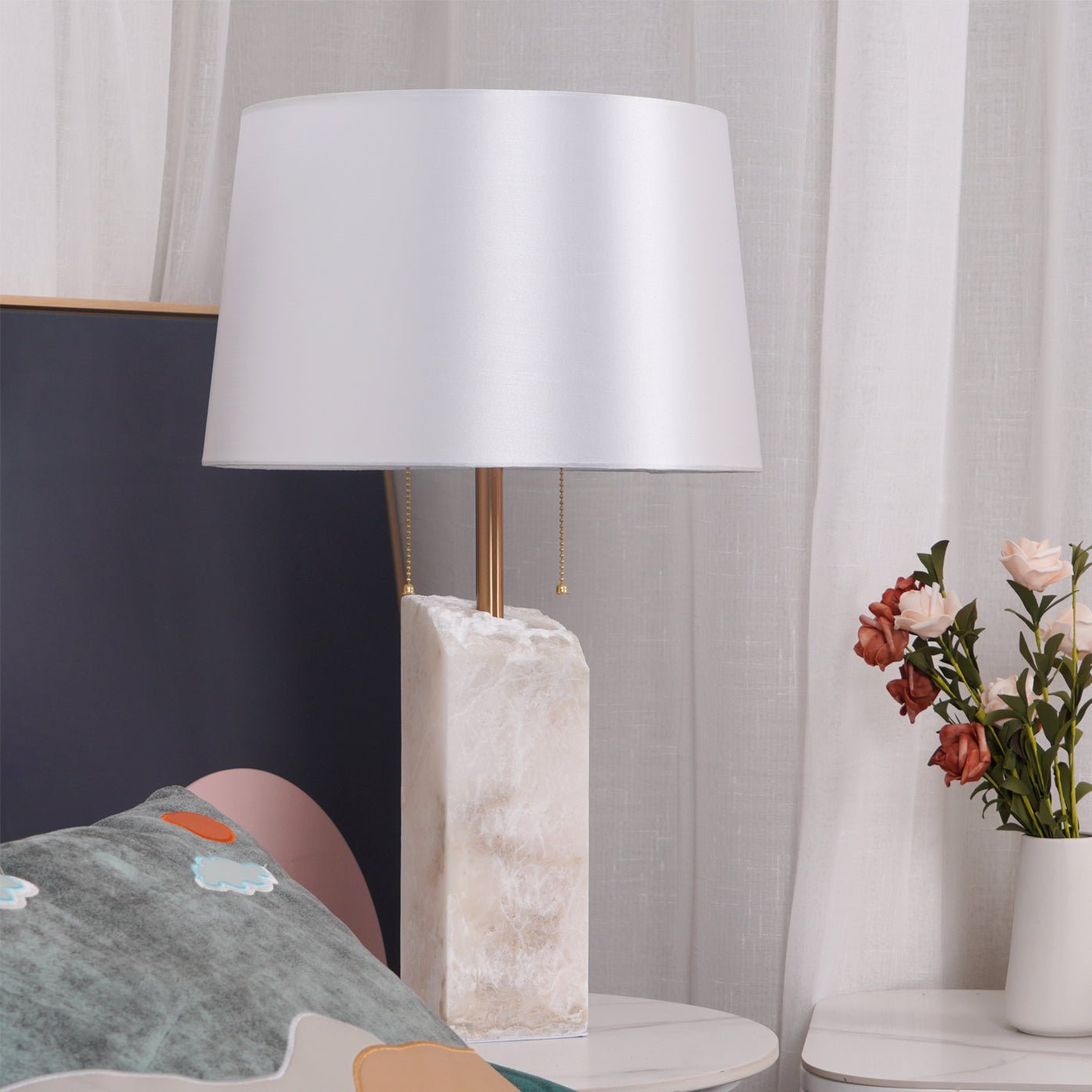 Ravvezo Alabaster Table Lamp