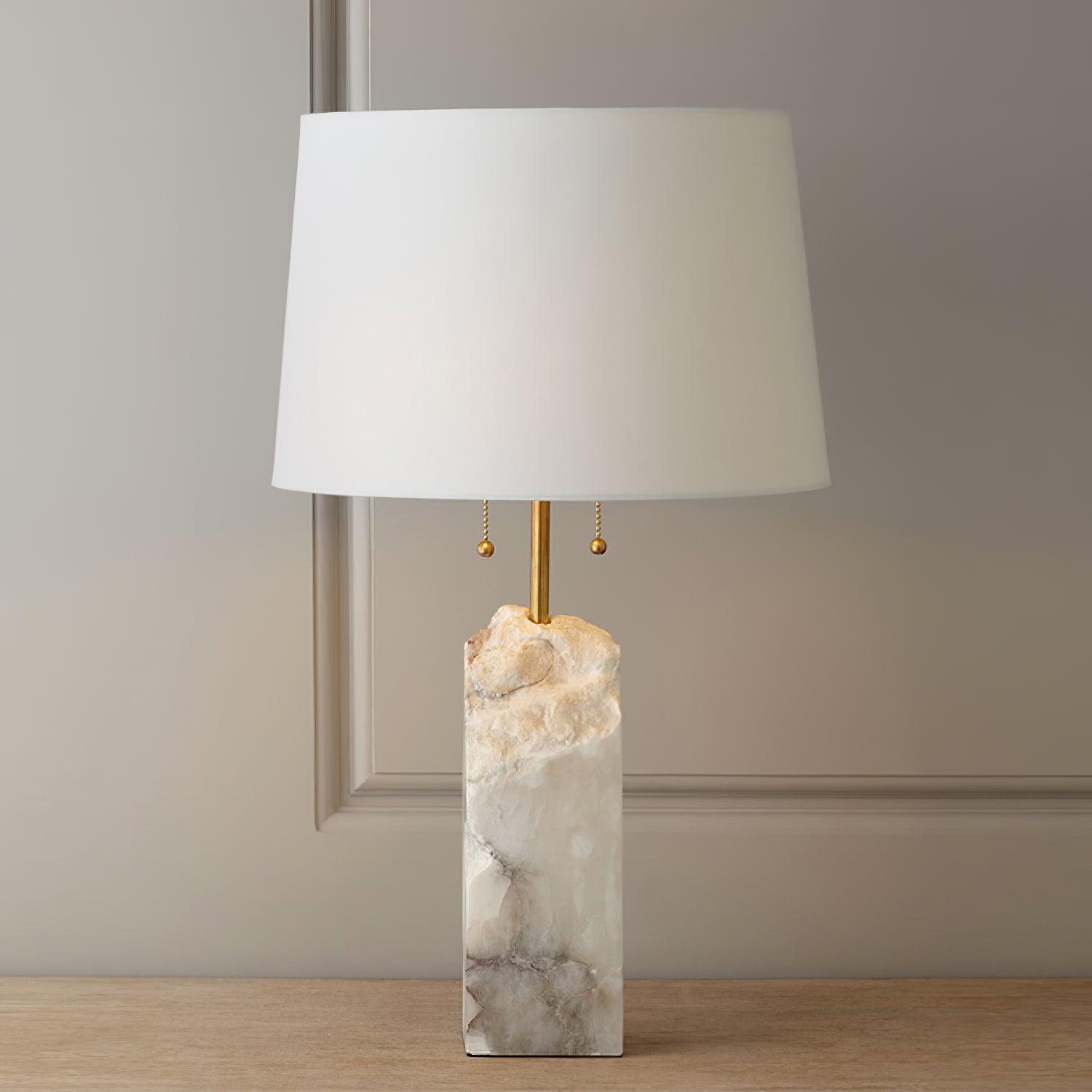 Ravvezo Alabaster Table Lamp
