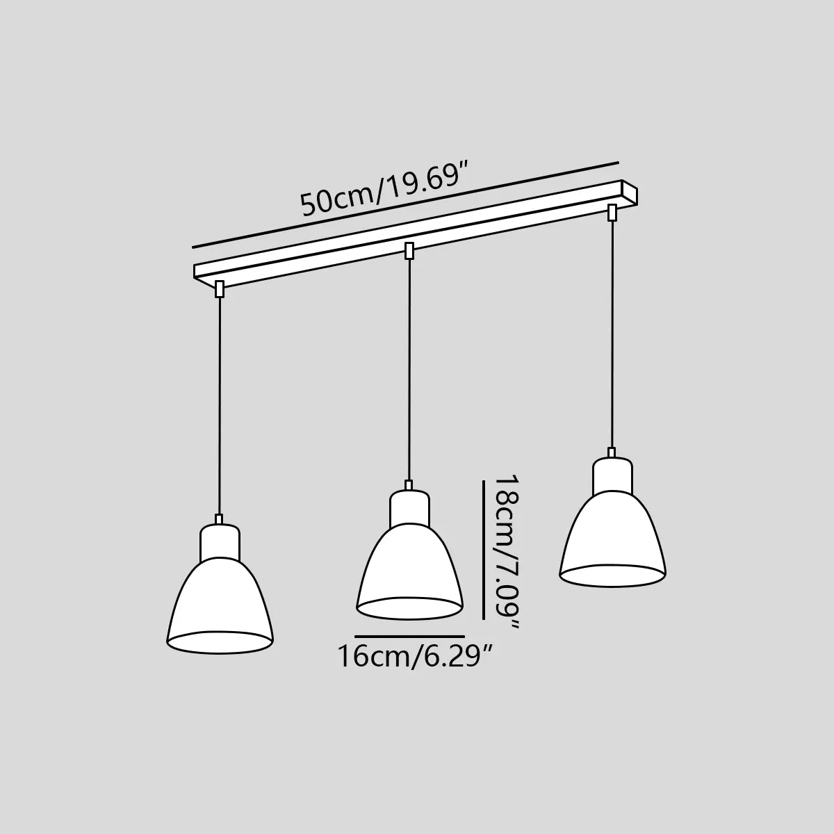 Lomira Cups Pendant Light