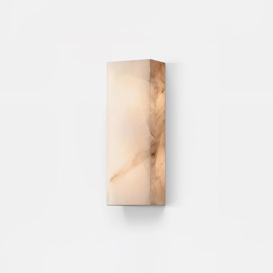 Rectangular Alabaster Wall Light