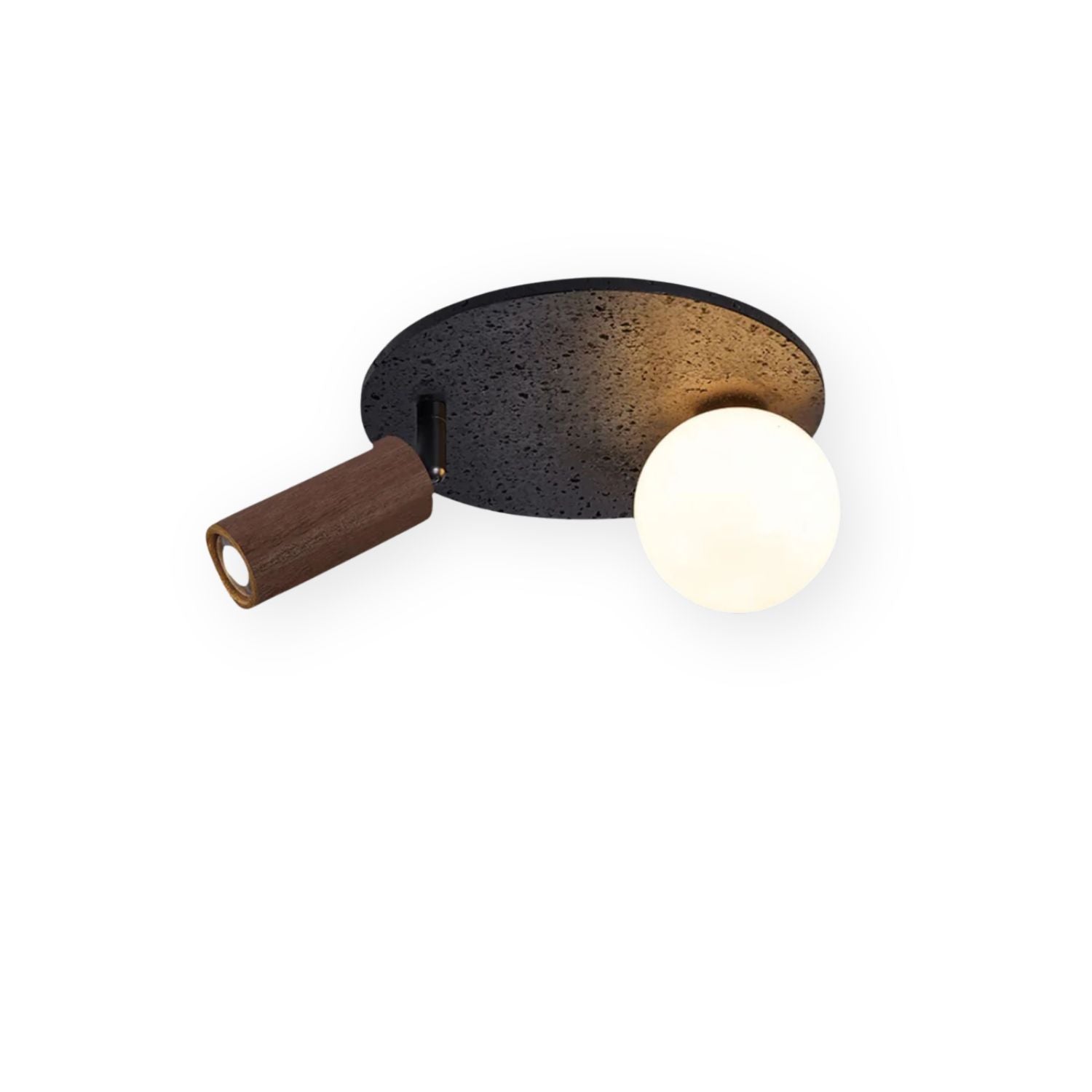 Loaze Travertine Ceiling Light