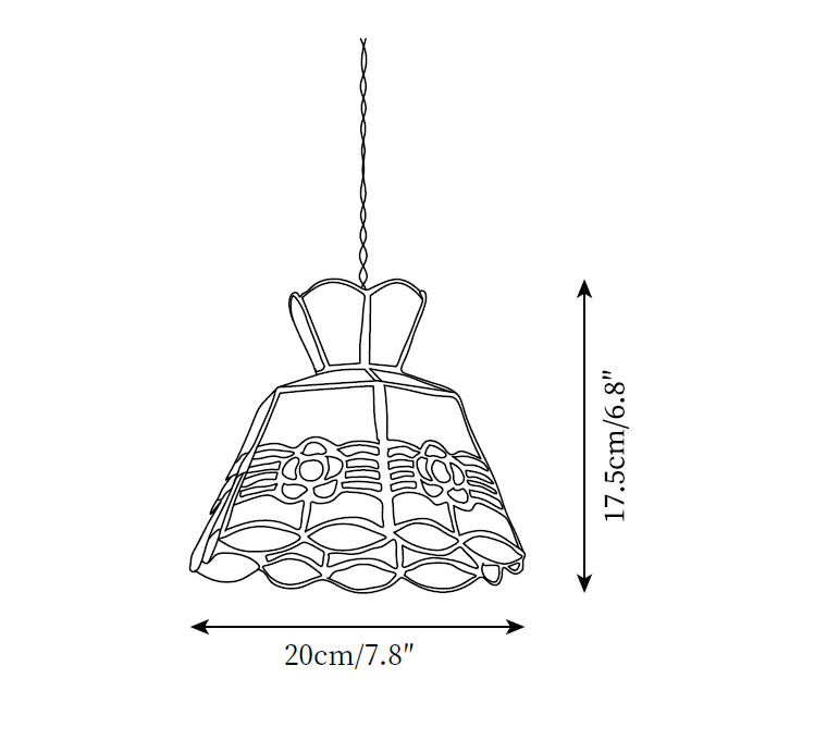 Nivmi Vintage Pendant Light