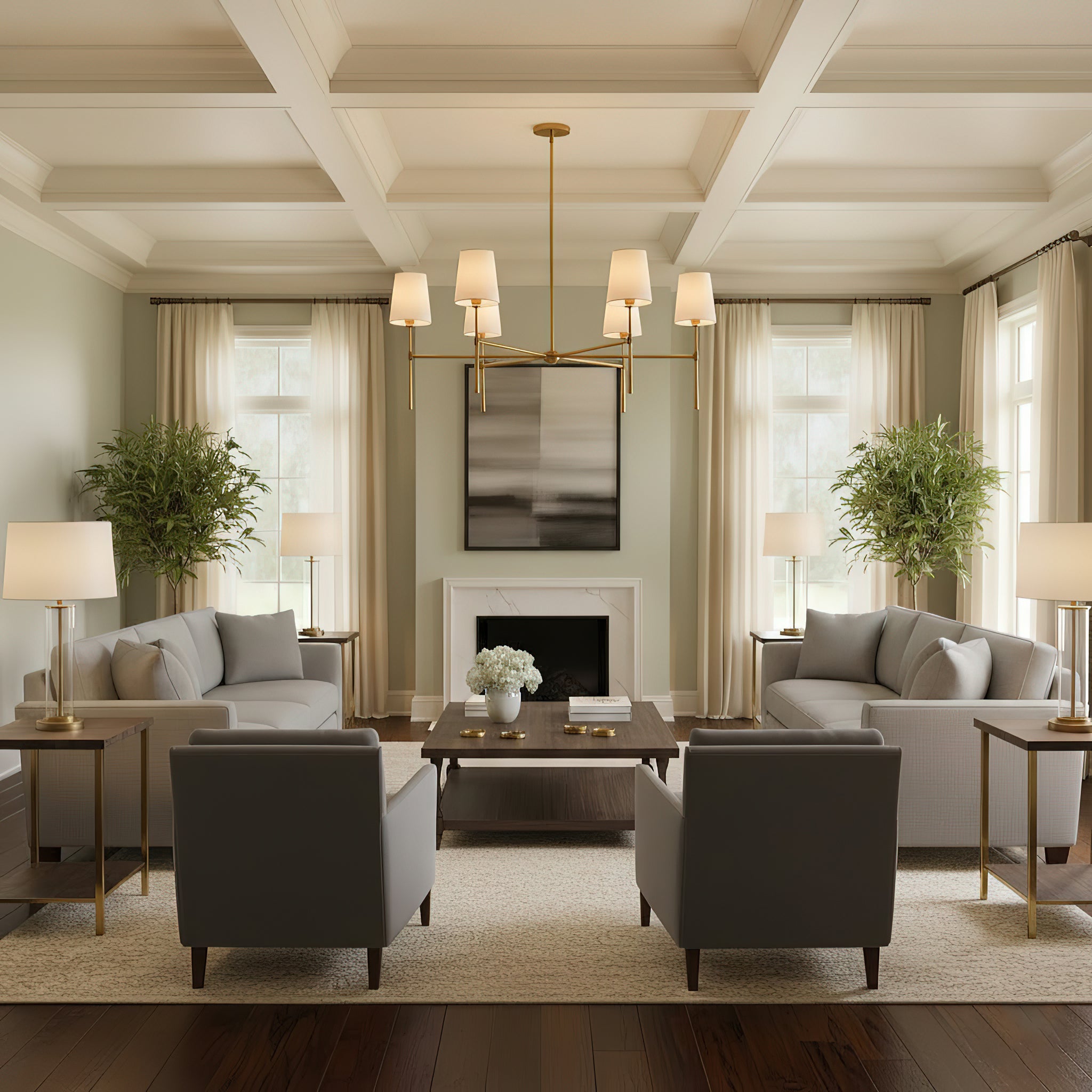 Ashin Round Chandelier