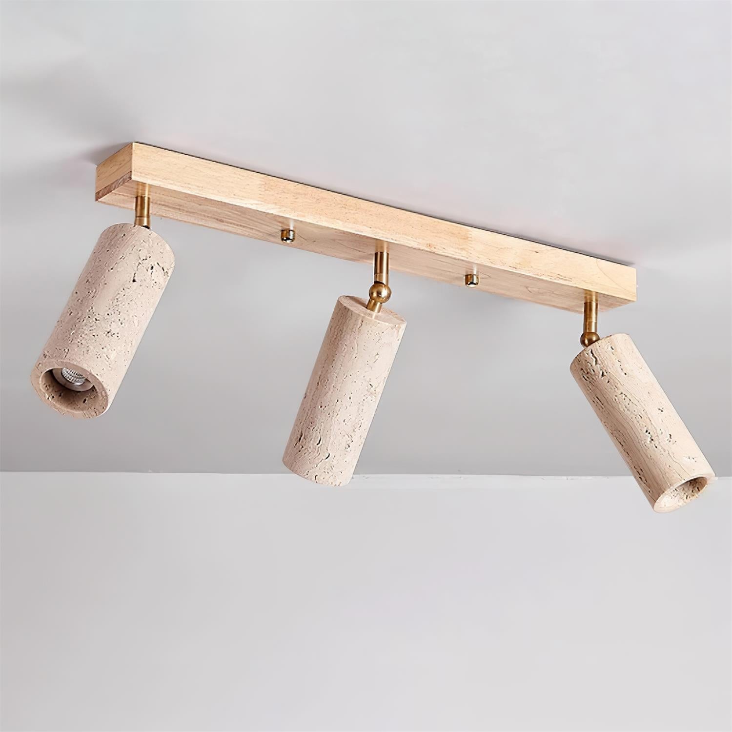 Traleno Travertine Ceiling Light