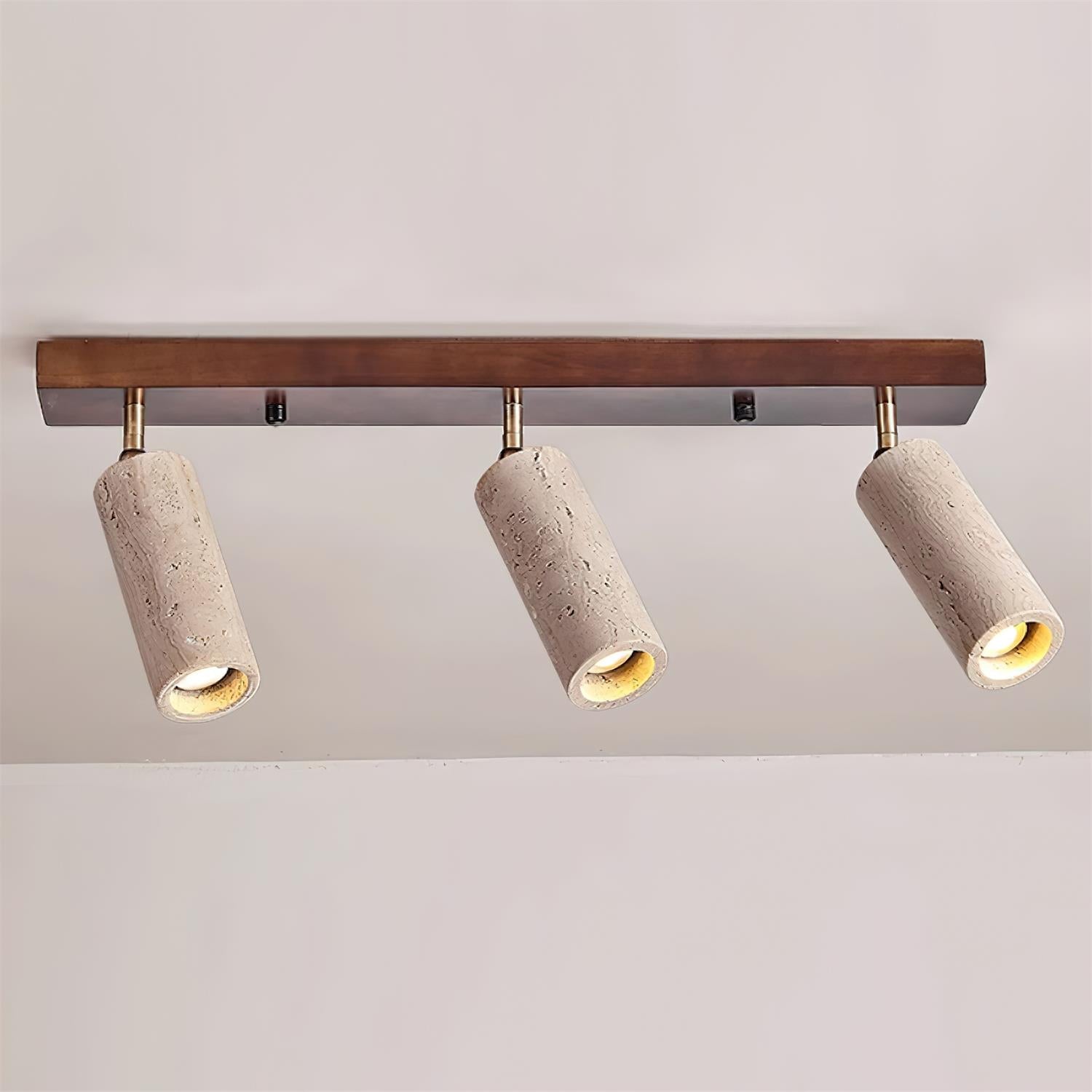 Traleno Travertine Ceiling Light